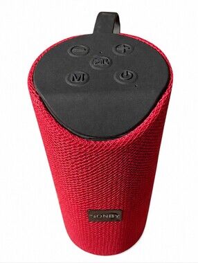 Tech1 Rage Portable Bluetooth Speaker IPX4 Splashproof Red Bluetooth Wireless